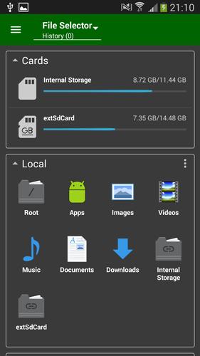 File Selector/Explorer