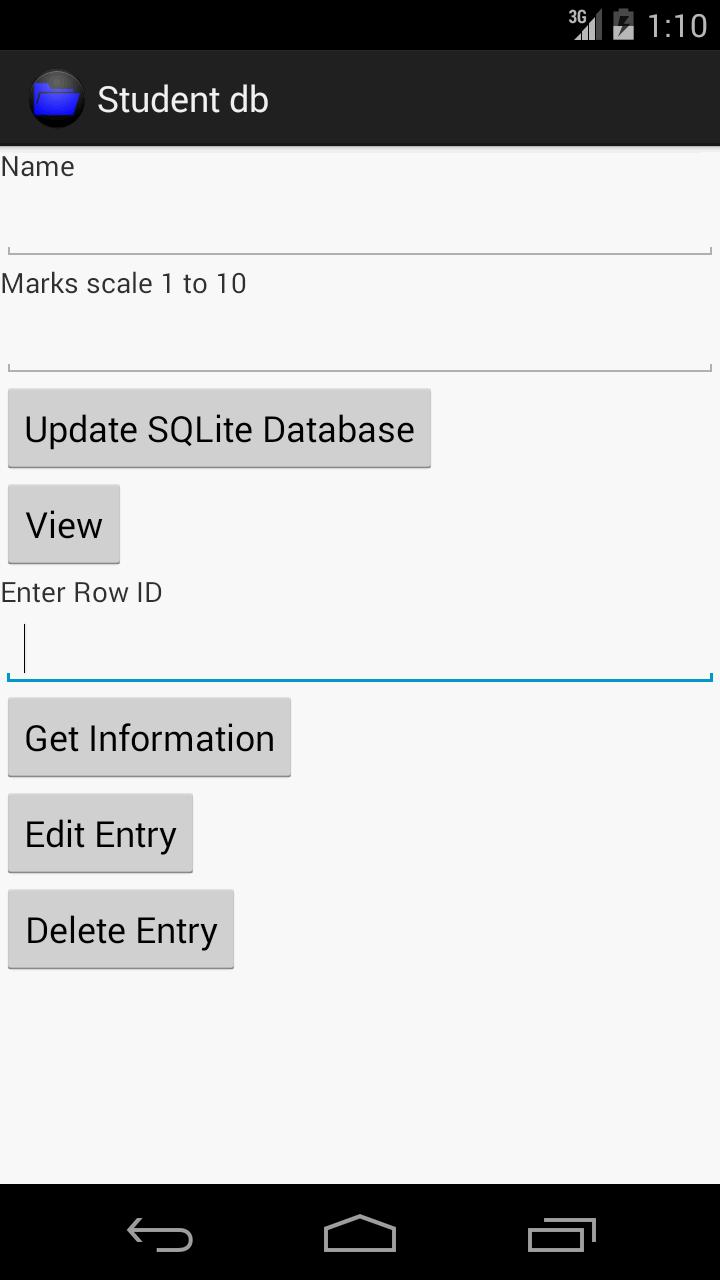 Student Database