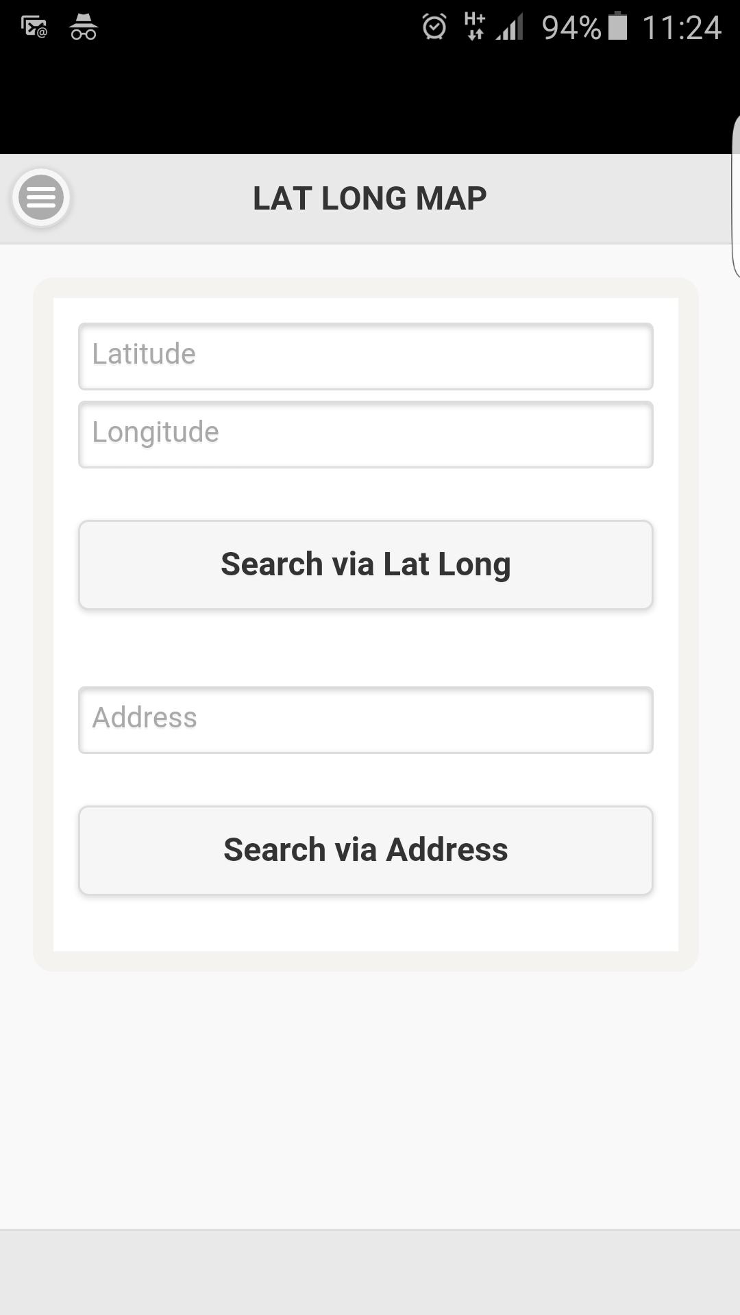 Latitude Longitude