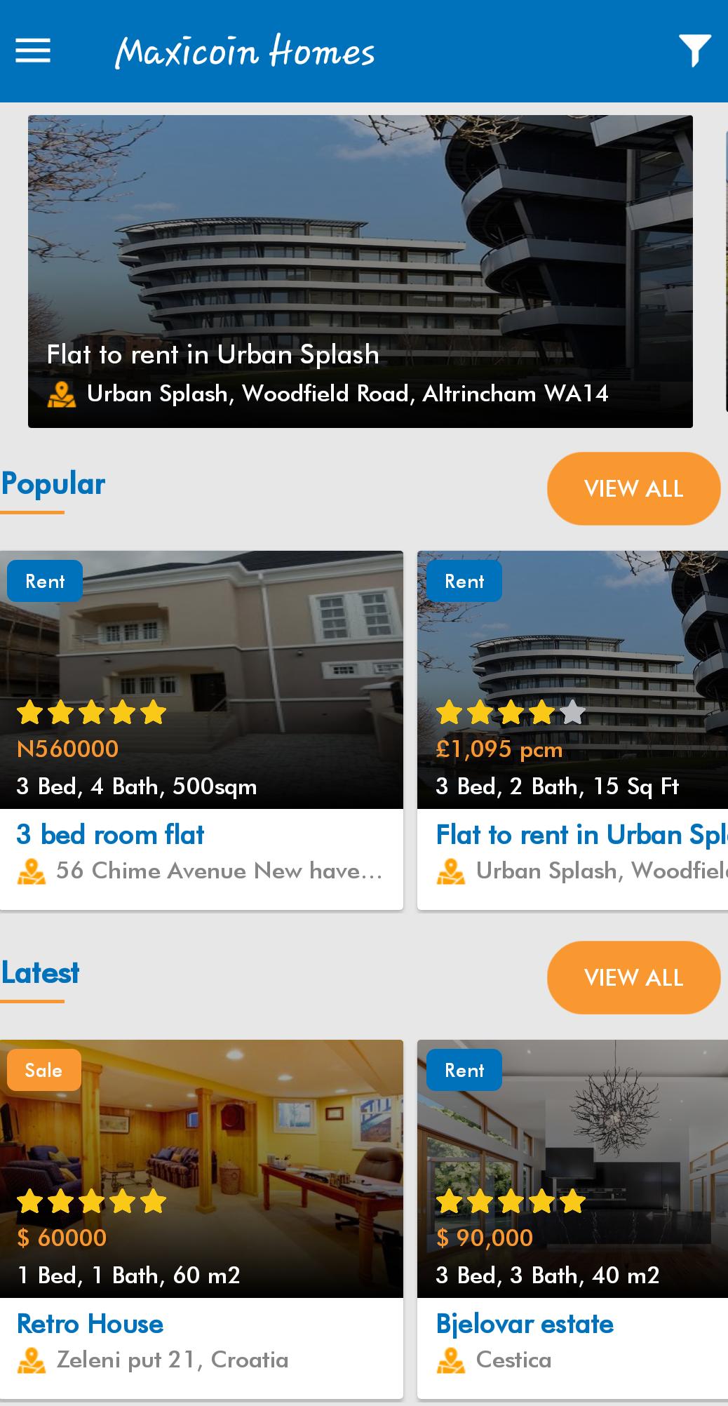 Maxicoin Homes