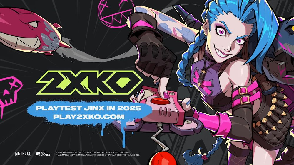 «Фоновая игра" Лига легенд "2xko" выставила новый персонаж [Jinx] рекламный трейлер, чтобы получить представление о боевом стиле Jinx