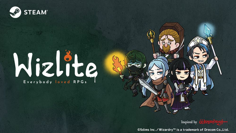 Le nouveau travail RPG "Wizlite" qui combine l'esprit du classique "sorcellerie" et des éléments Roguelite seront lancés le 5 décembre