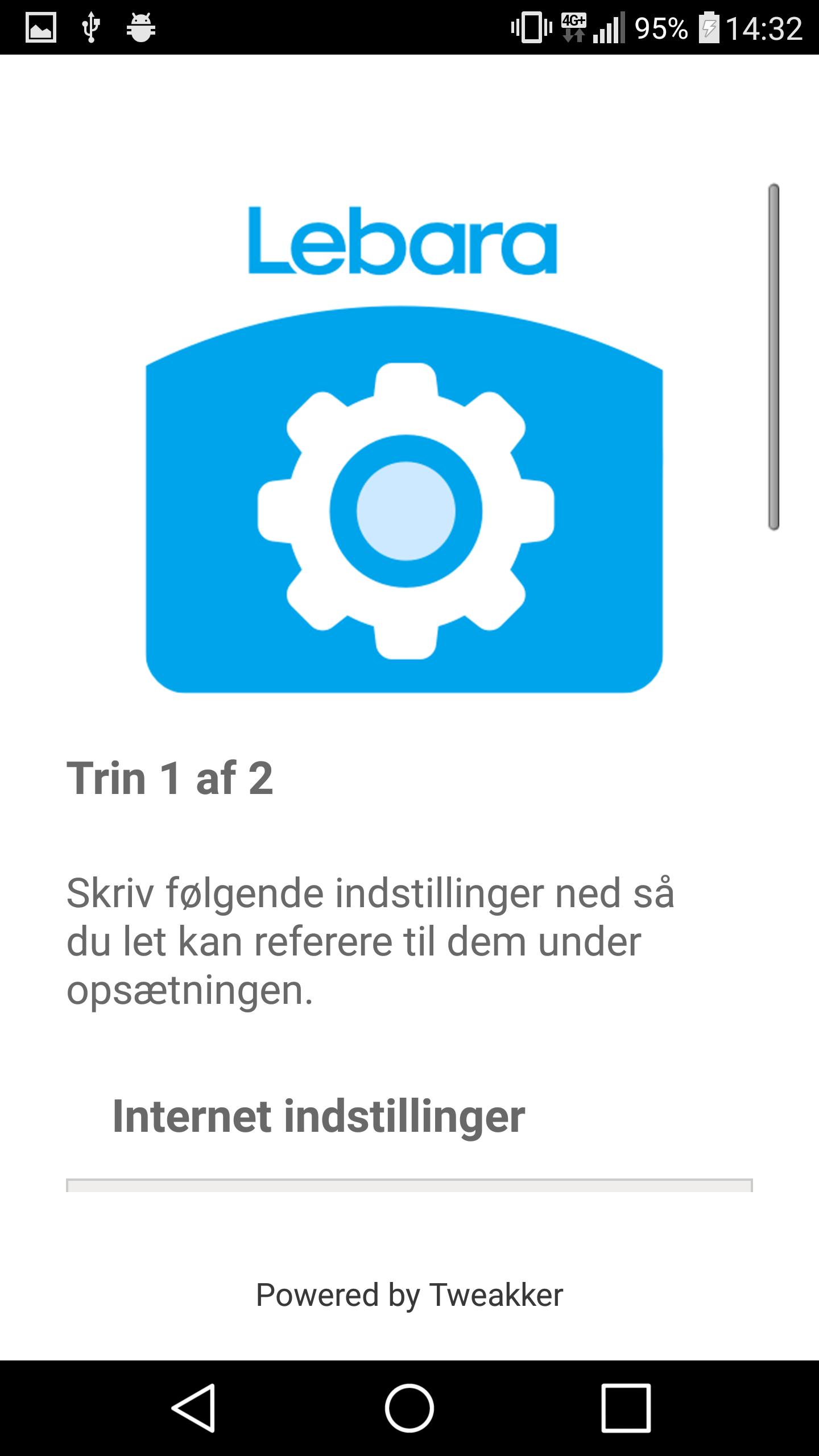 Lebara APN Denmark