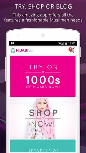Hijab Fashion Photo Shopping