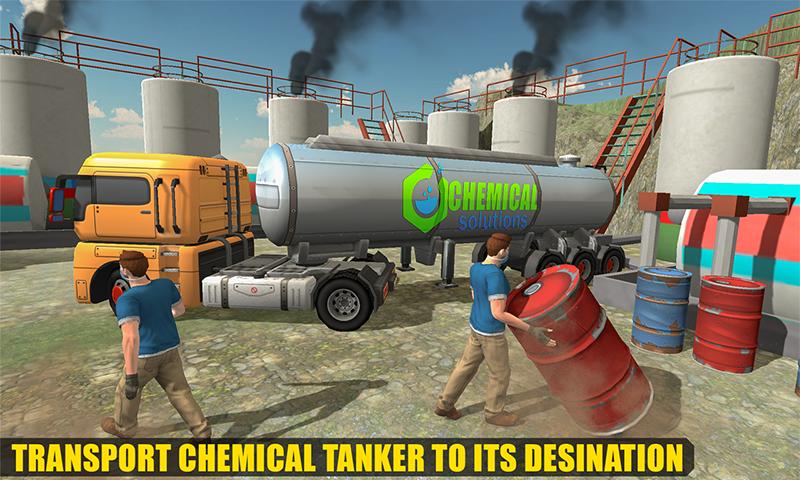 Offroad Chemical Transport Cargo Simulator 2019