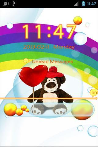 Cute Teddy Bear for GO Locker