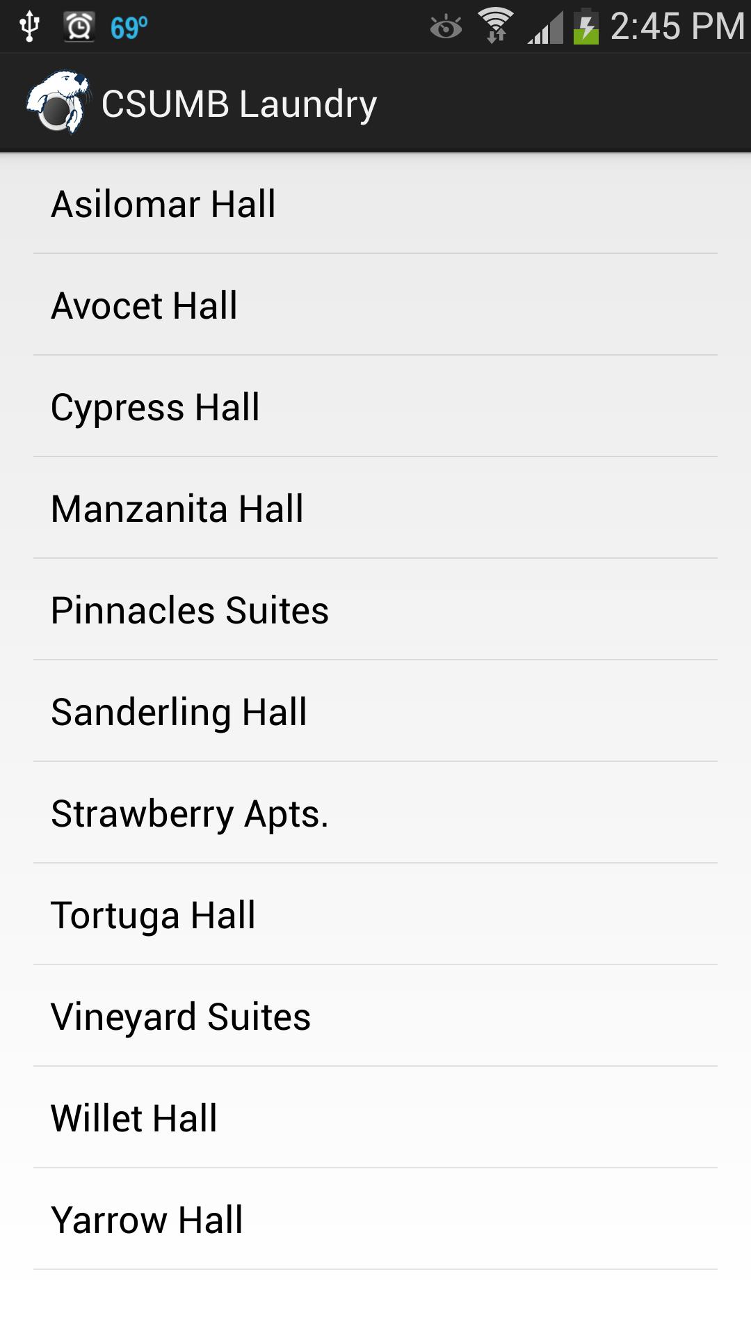 CSUMB Laundry