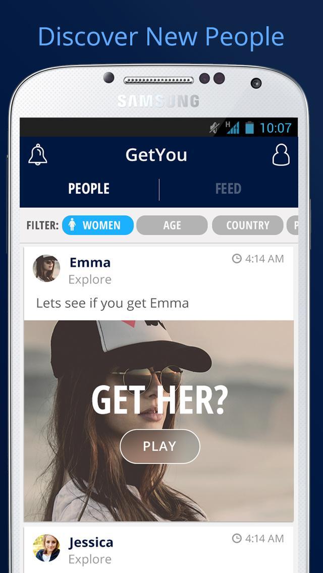 Get You - social reality check