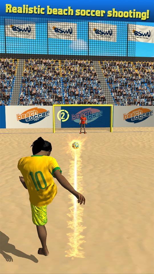 Beach Flick Soccer Shootout