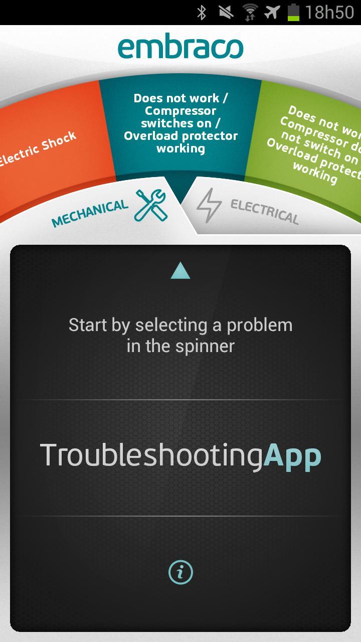 TroubleshootingApp Embraco