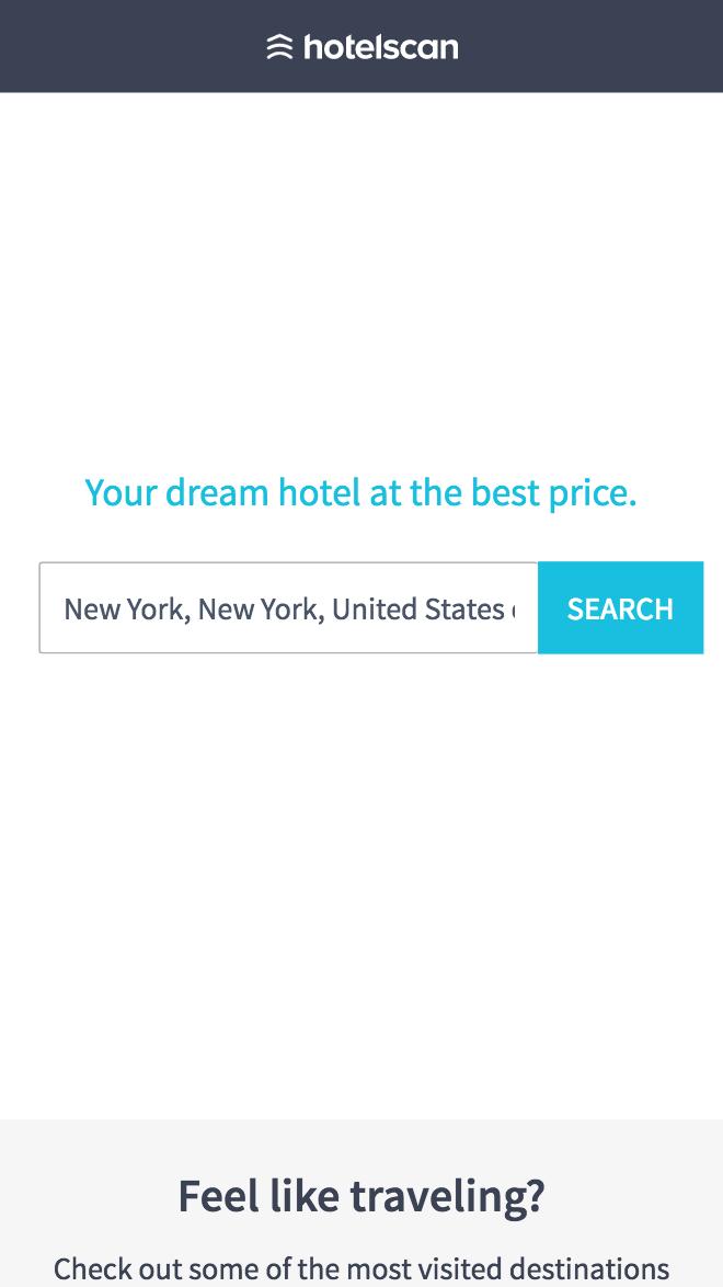hotelscan - Hotel Search