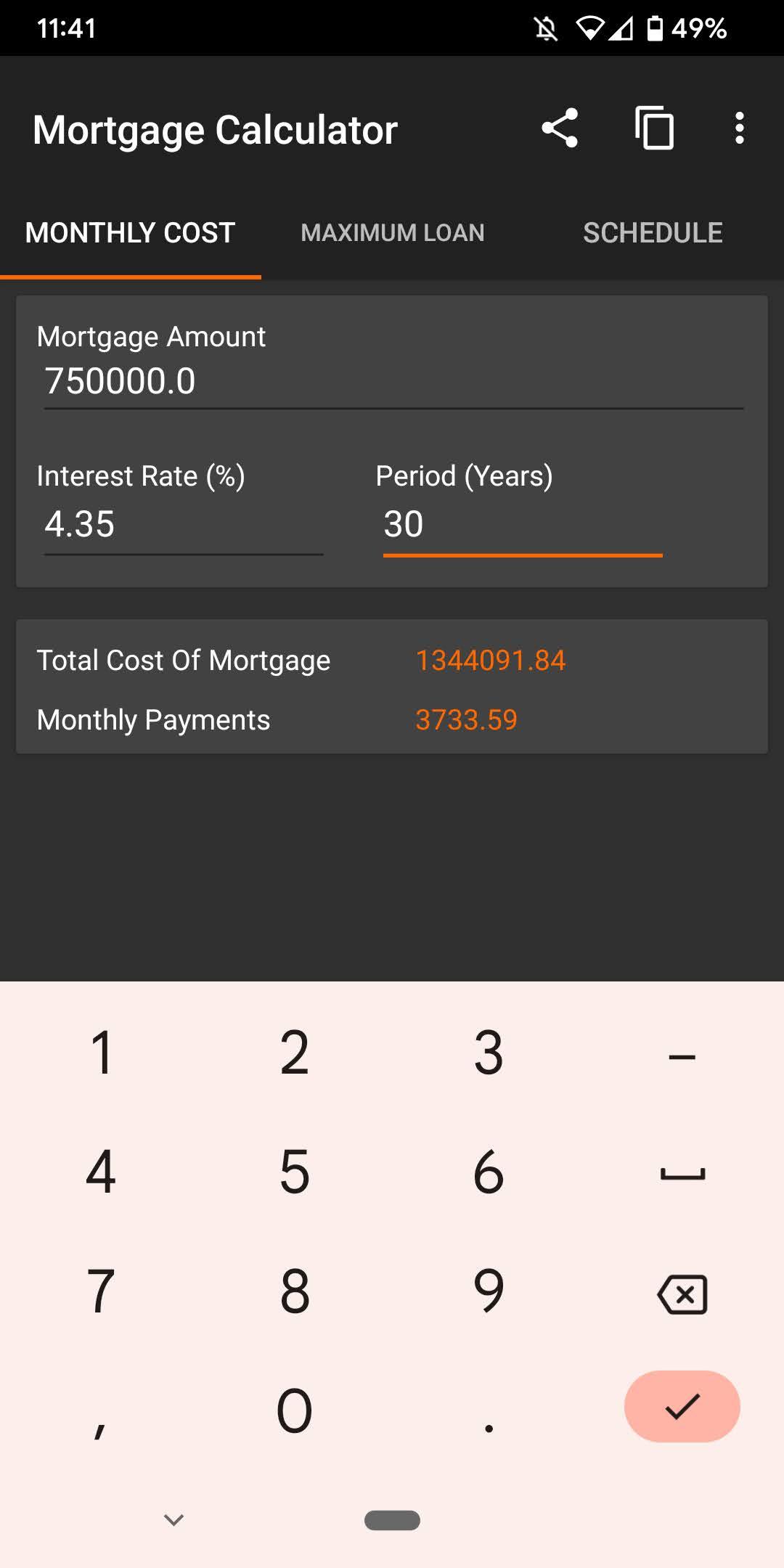 Mortgage Calculator