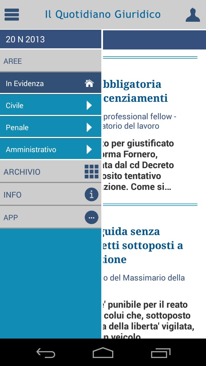 Notizie Quotidiano Giuridico