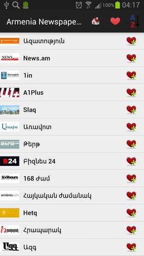 Armenia Newspapers and News