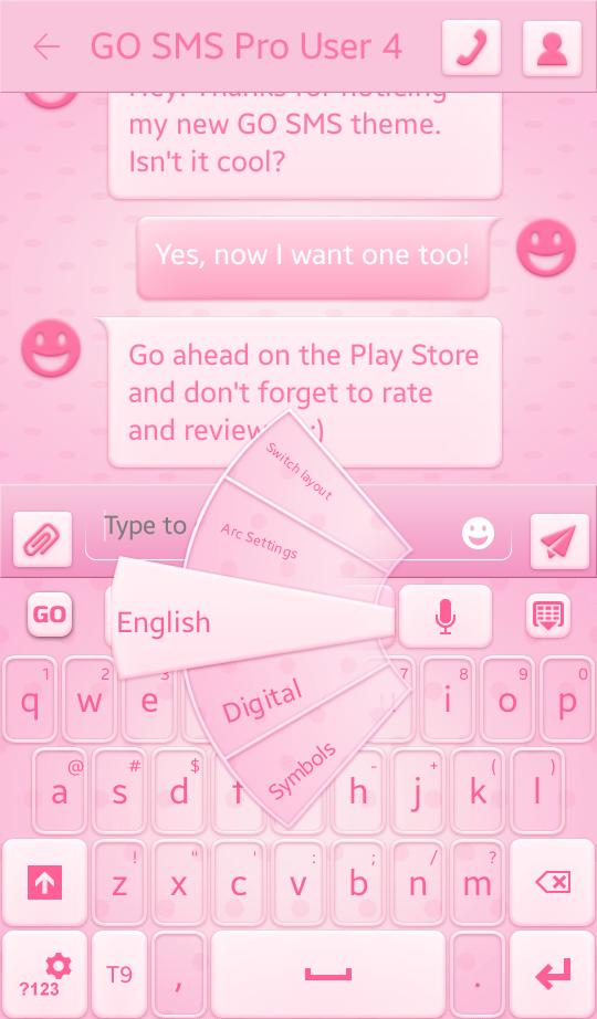Pink Spots Keyboard