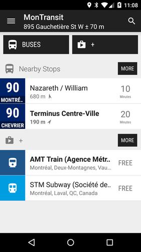 Montreal exo Express Bus - MonTransit