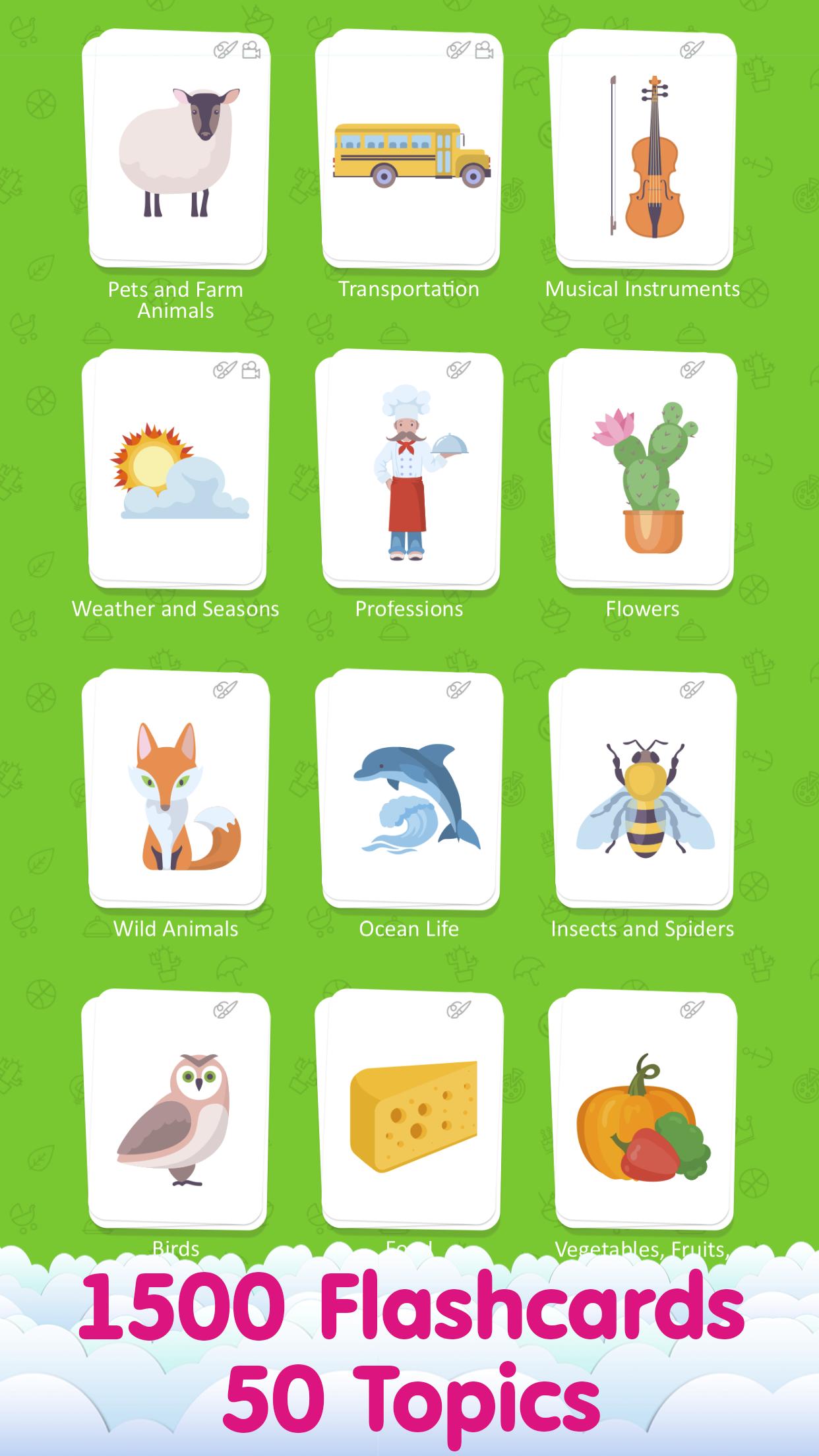 English Flashcards For Kids