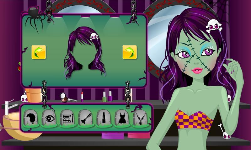 Monster Zombie Girl Dressup