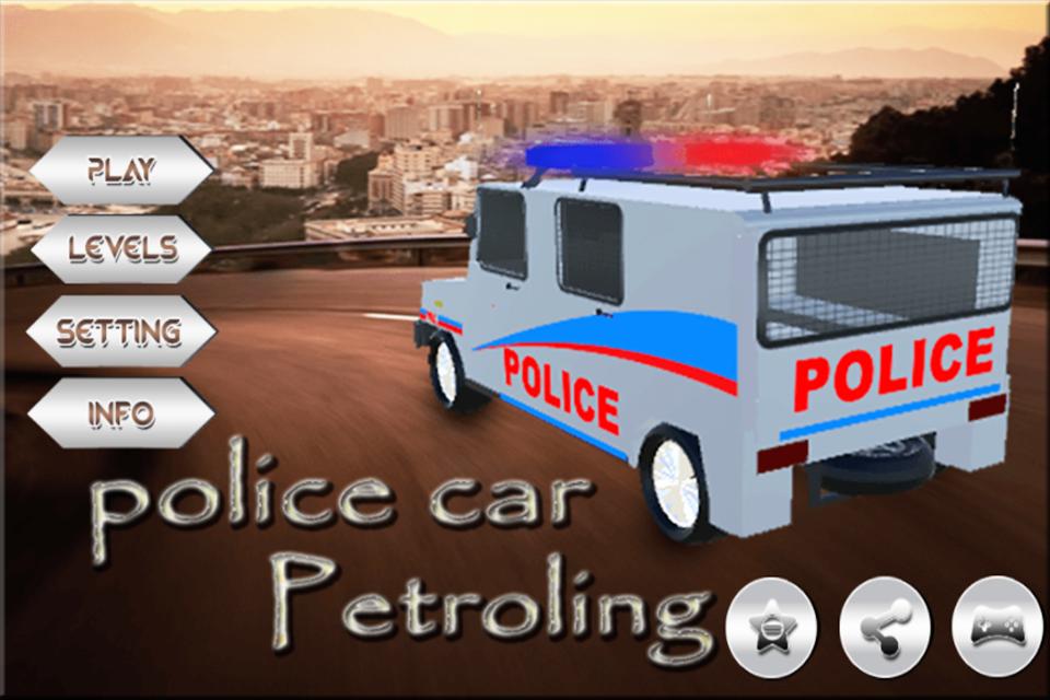 Police Car Patroling