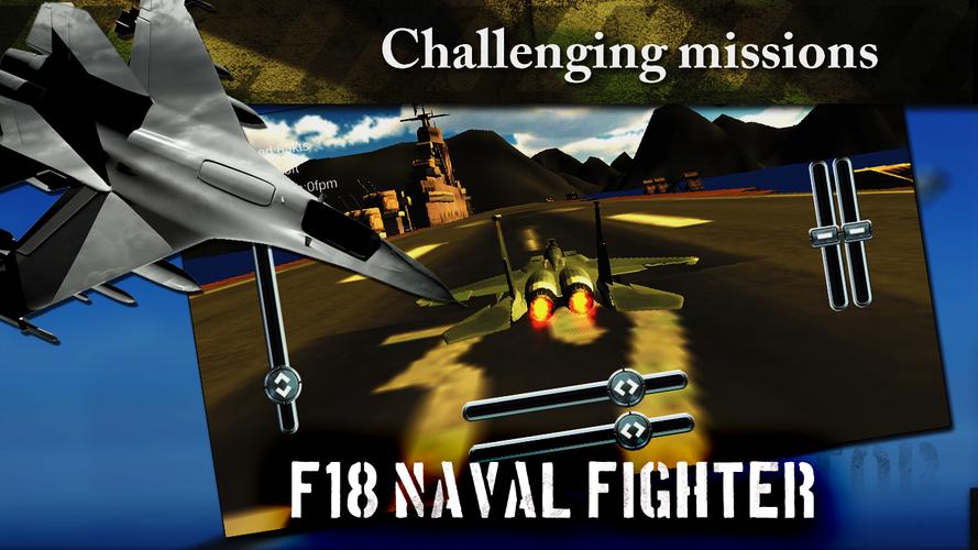 F18 Naval Jet Fighter 3D