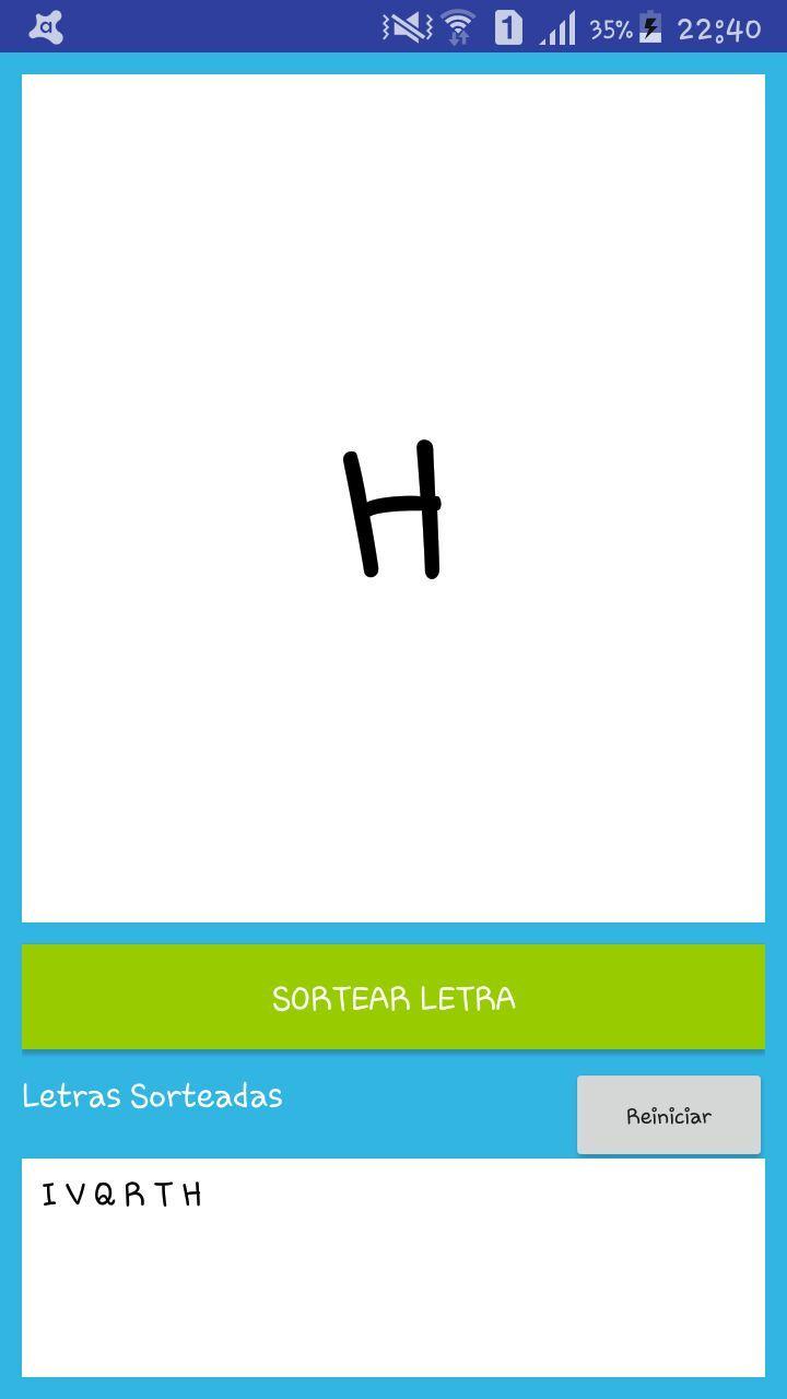 Stop - Sortear Letras