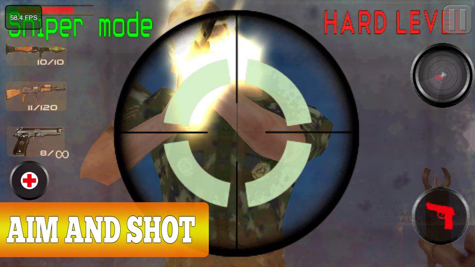 Duty sniper 3d fury shooter